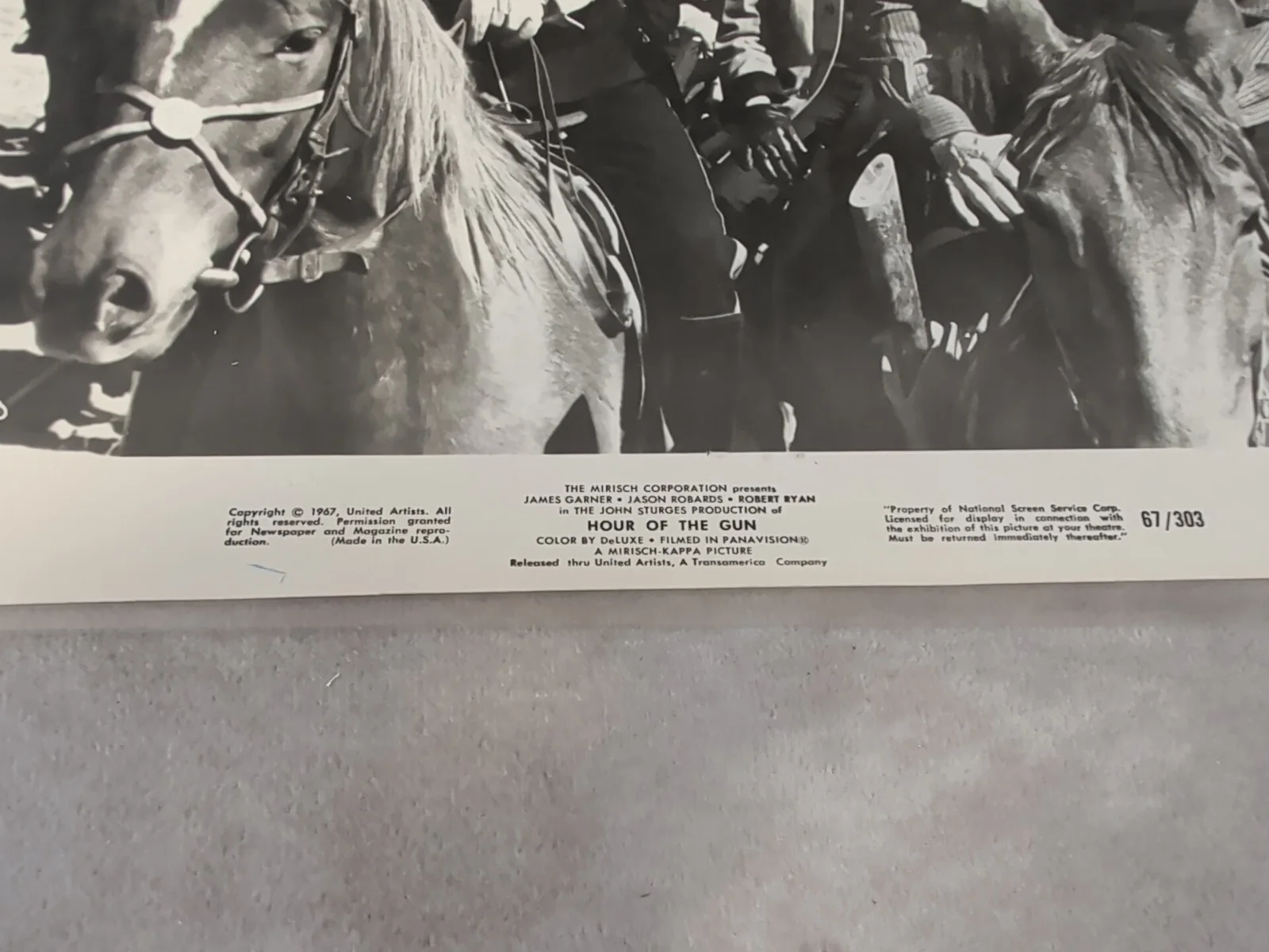 JAMES GARNER Hand Signed Autographed 8 X 10 Promo PHOTO JSA - Hour Of The Gun, изображение 4