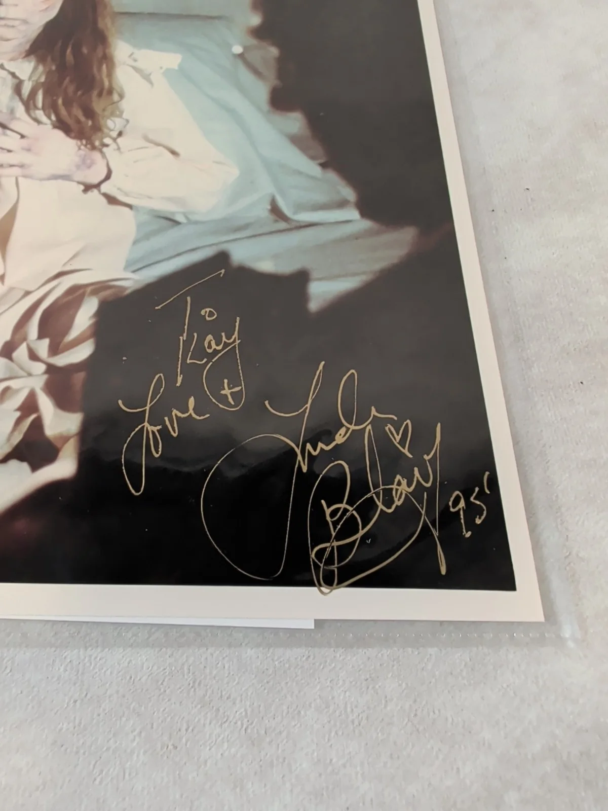 Linda Blair — Linda Blair Signed 8x10 Photo The Exorcist Sweet Dreams - 1995 - JSA, image 2