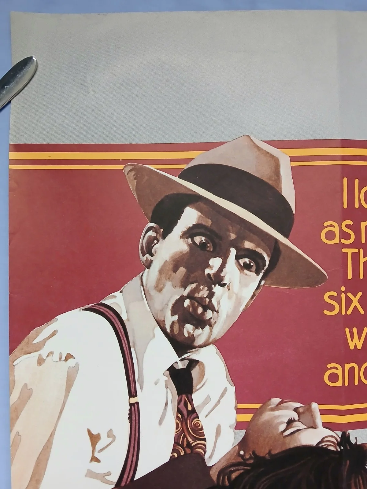 DEAD MEN DON'T WEAR PLAID (1982) original UK quad poster - Steve Martin, изображение 2