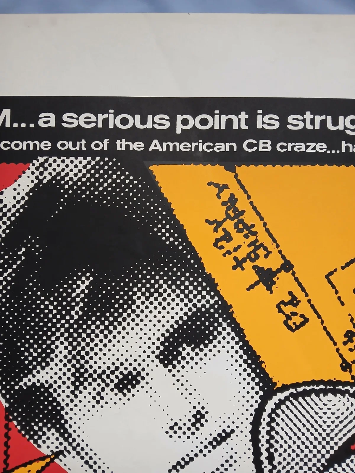 CITIZEN'S BAND (1977) rolled original UK quad poster - Jonathan Demme, изображение 3