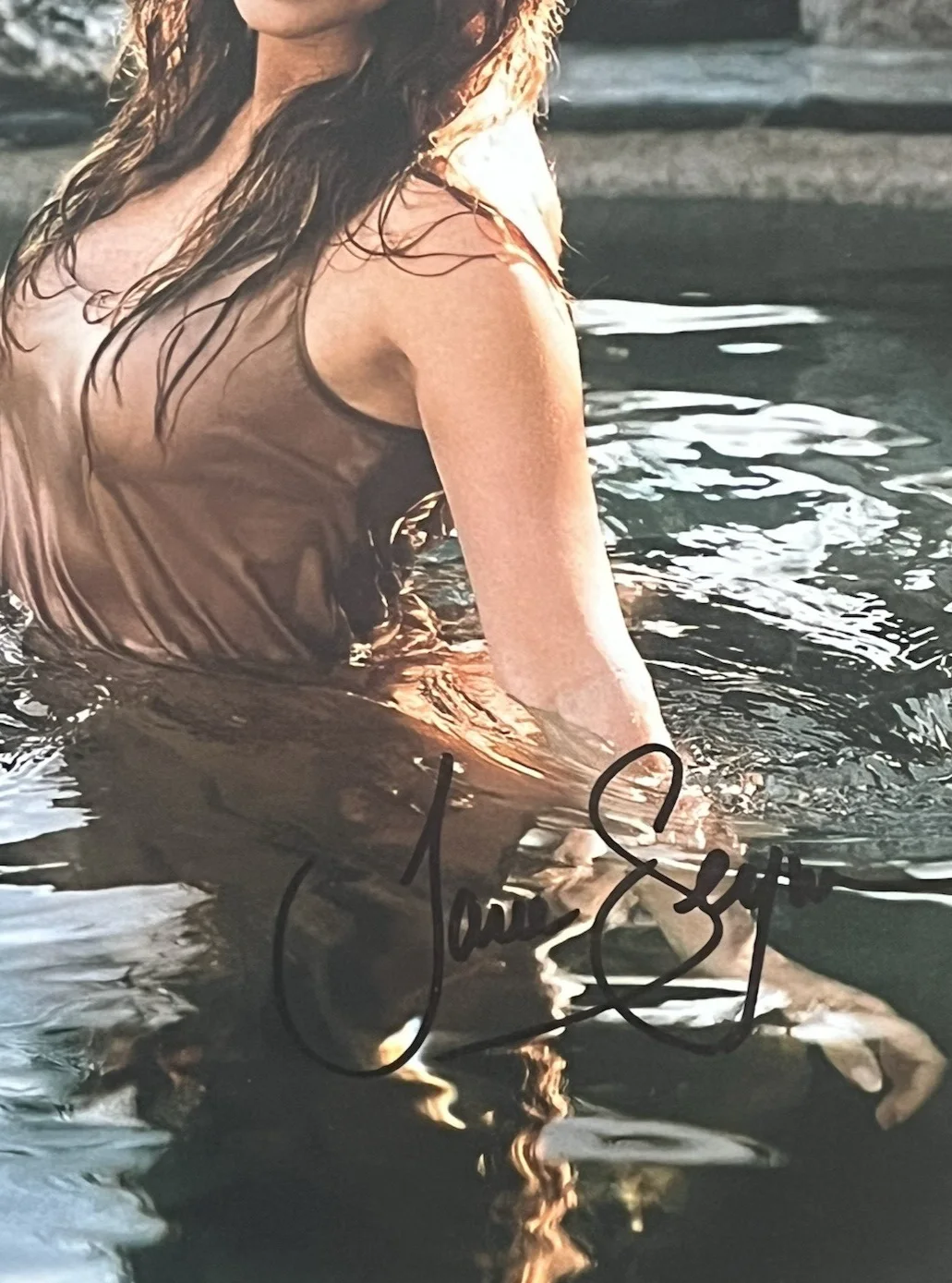 Jane Seymore — Jane Seymour Signed Autographed Battlestar Galactica 8x10 Photo (Beckett), image 2