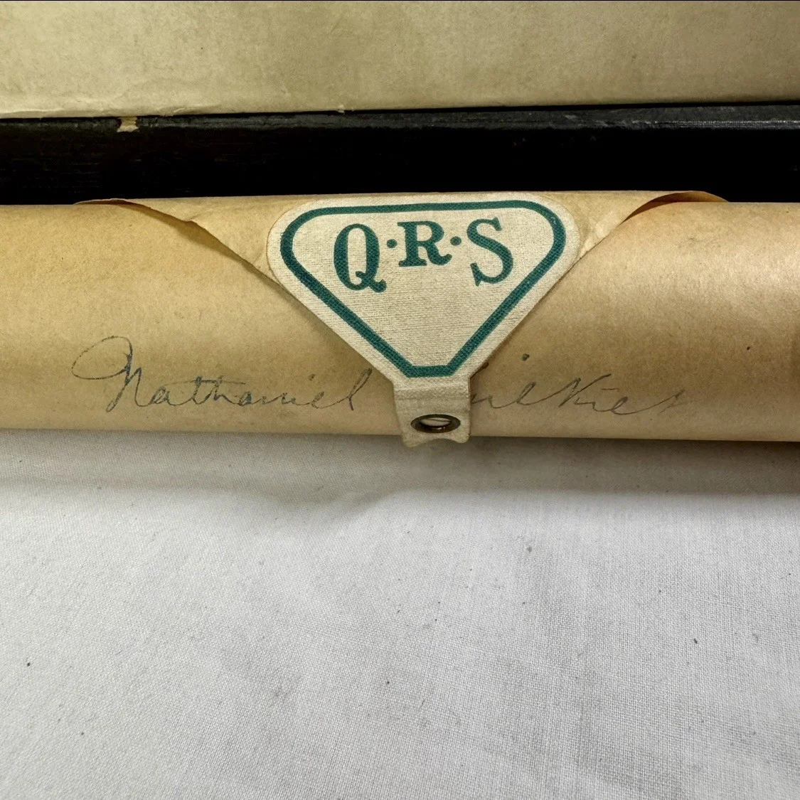 100 Yr Old Piano Roll Signed Musican Composer Nathaniel Shilkret Signature RARE, изображение 2