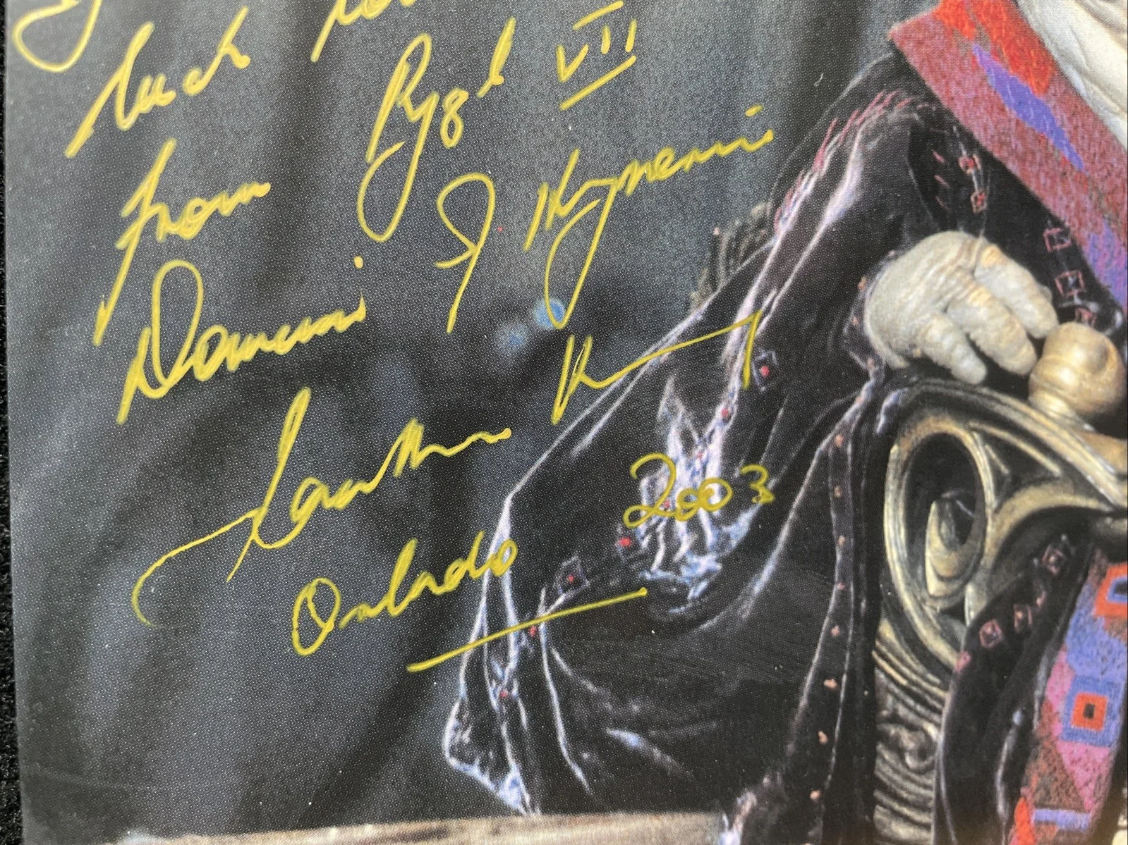 Cast — FARSCAPE Cast Signed Autographed Dominar Rygel Photo, image 4