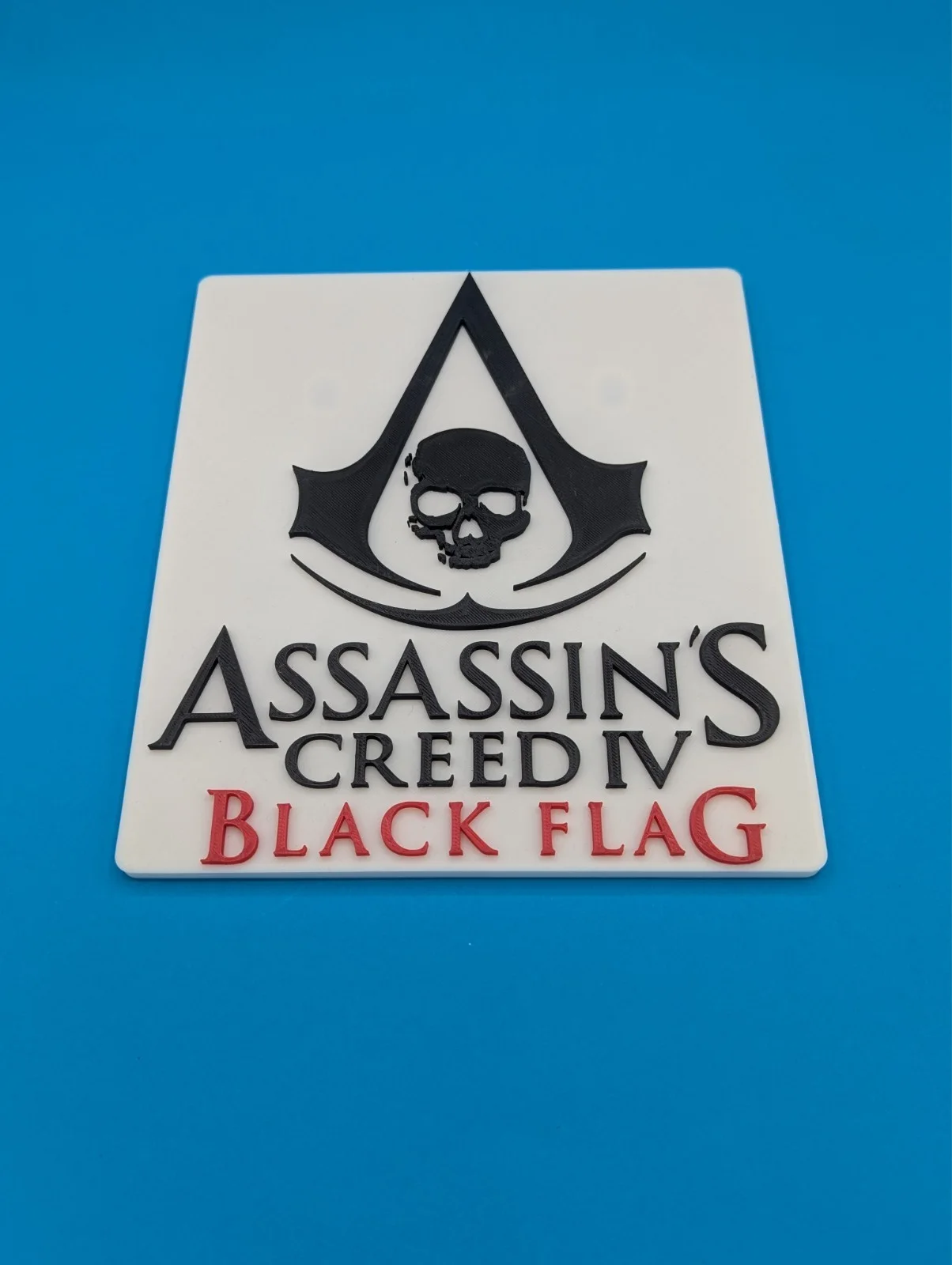 Assassins Creed IV- game logo - 3D printed., image 3