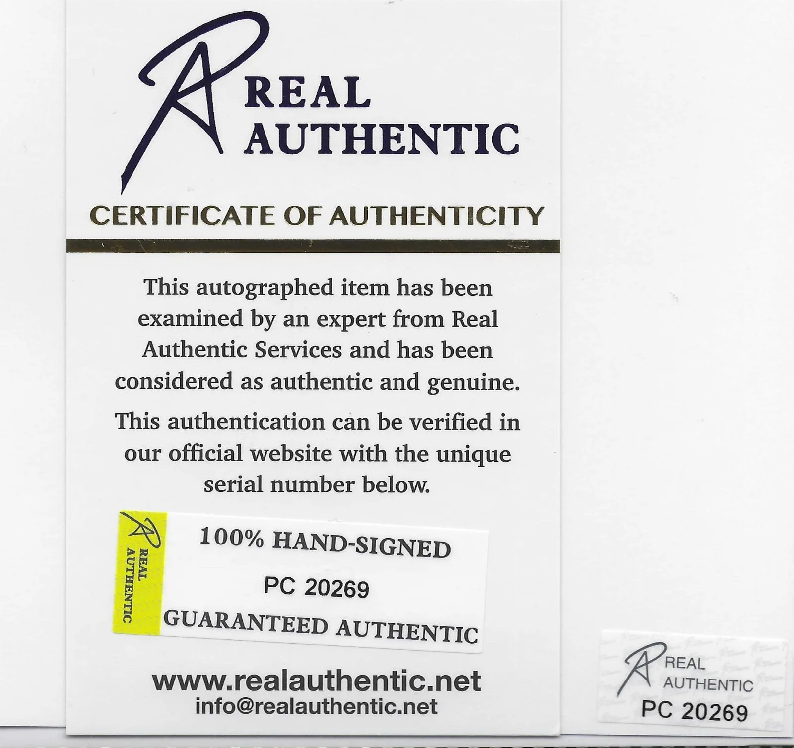 William Shatner, Leonard Nimoy — William Shatner and Leonard Nimoy signed Star Trek COA 8 ¼ x 11 ¾, image 5