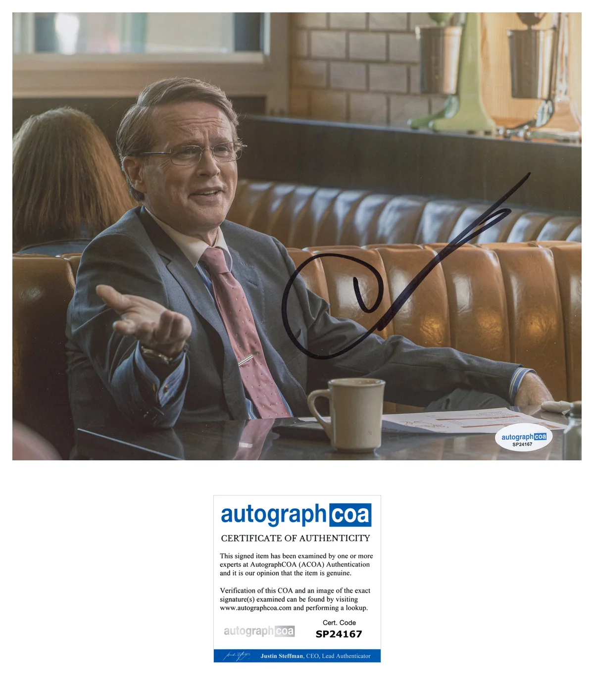 Cary Elwes — Cary Elwes Signed Autographed BLACKBERRY "Carl Yankowski" 8x10 Photo ACOA