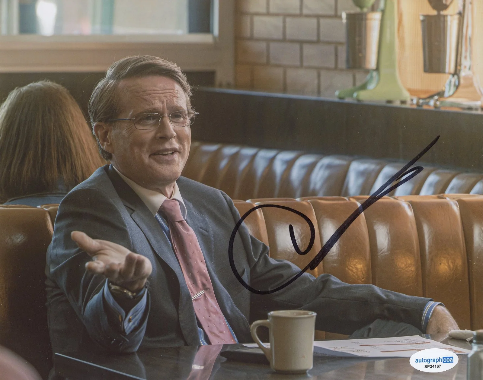 Cary Elwes — Cary Elwes Signed Autographed BLACKBERRY "Carl Yankowski" 8x10 Photo ACOA, изображение 2