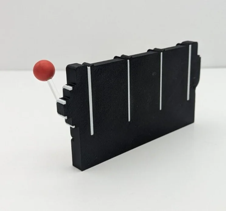 Army of the Dead - one armed bandit - 3D Printed movie logo 250mm wide, изображение 3