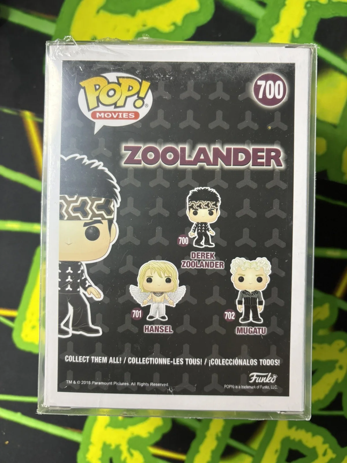Ben Stiller — Ben Stiller "Zoolander" Signed Derek Zoolander 703 Funko Pop Beckett COA, image 3