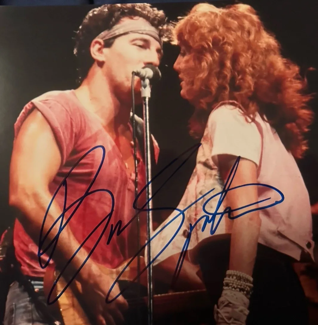 BRUCE SPRINGSTEEN & Patty Scalfi ￼ SIGNED AUTOGRAPHED PHOTO Color 8X10 W/COA, image 2