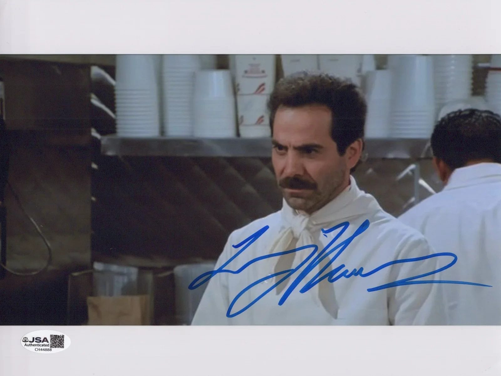 LARRY THOMAS — LARRY THOMAS Signed SEINFELD 8x10 Photo NO SOUP FOR YOU Autograph JSA COA CERT