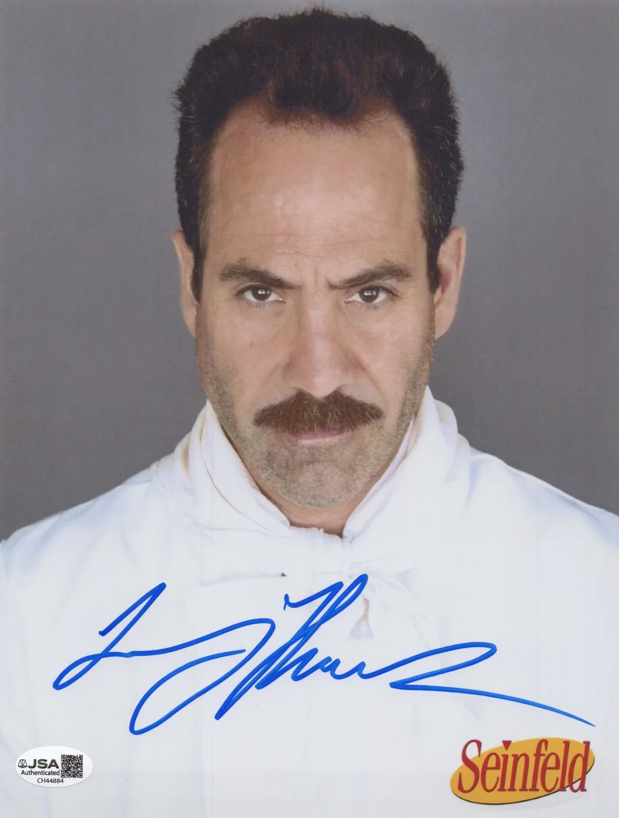 LARRY THOMAS — LARRY THOMAS Signed SEINFELD 8x10 Photo NO SOUP FOR YOU Autograph JSA COA CERT