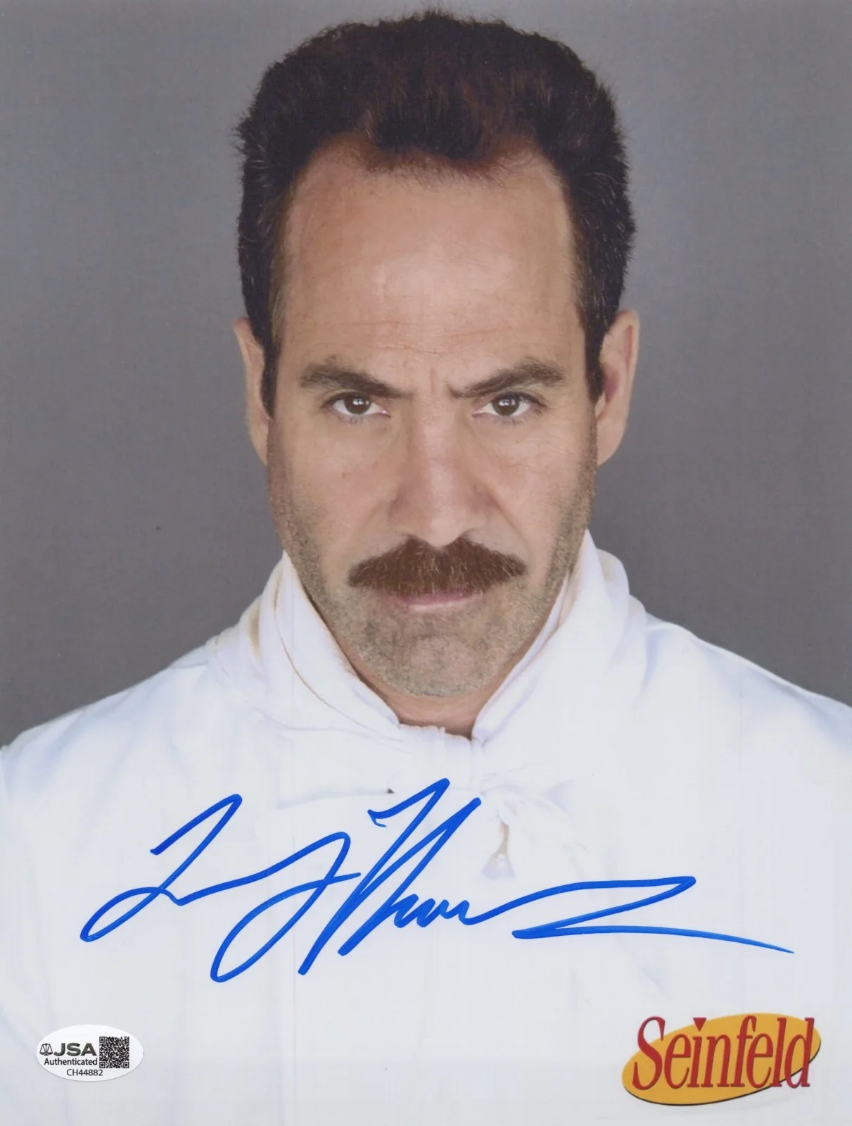 LARRY THOMAS — LARRY THOMAS Signed SEINFELD 8x10 Photo NO SOUP FOR YOU Autograph JSA COA CERT