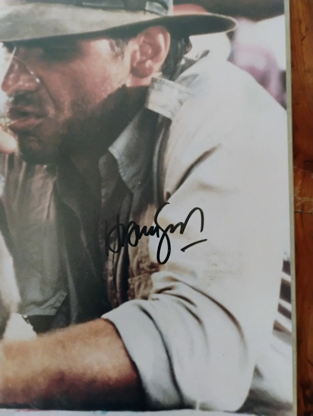 Autographed Picture Of Harrison Ford In Raiders Of The Lost Ark With ( COA), изображение 4
