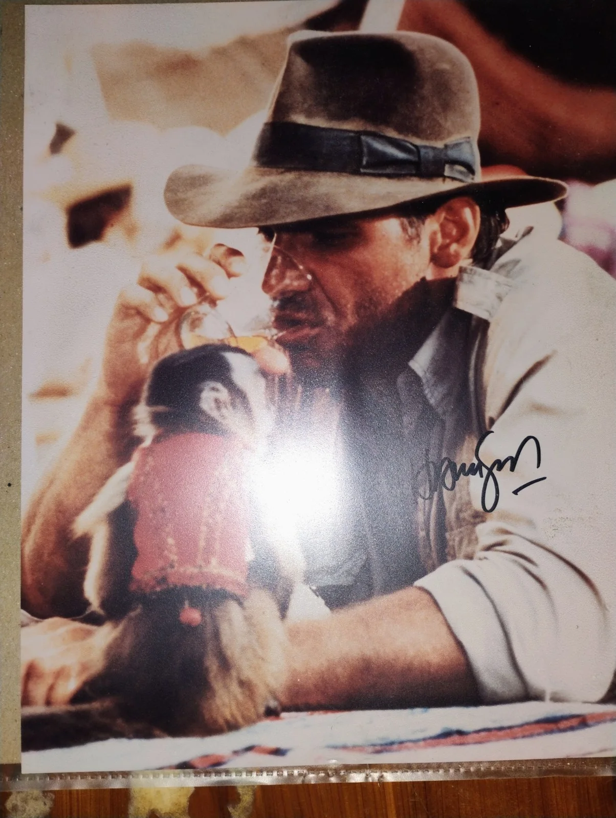 Autographed Picture Of Harrison Ford In Raiders Of The Lost Ark With ( COA), изображение 5