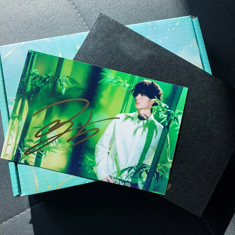 New Wang Yibo 王一博 十一如一 Autographed Signed Photos Collection, image 2