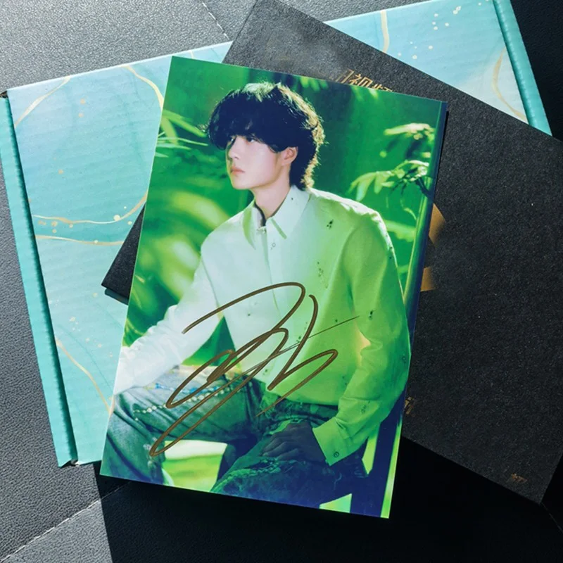 New Wang Yibo 王一博 十一如一 Autographed Signed Photos Collection, image 3
