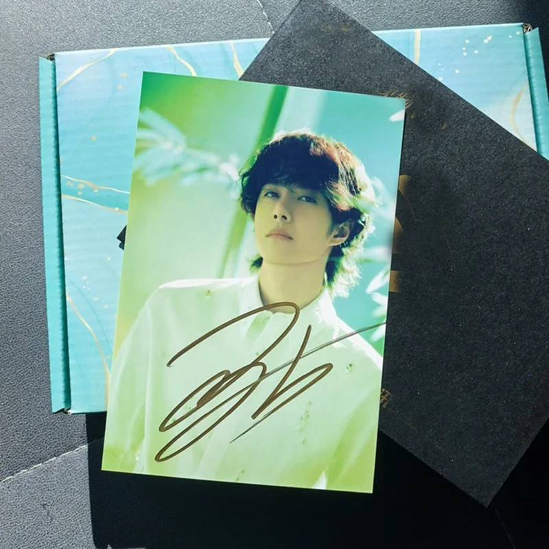 New Wang Yibo 王一博 十一如一 Autographed Signed Photos Collection, image 4