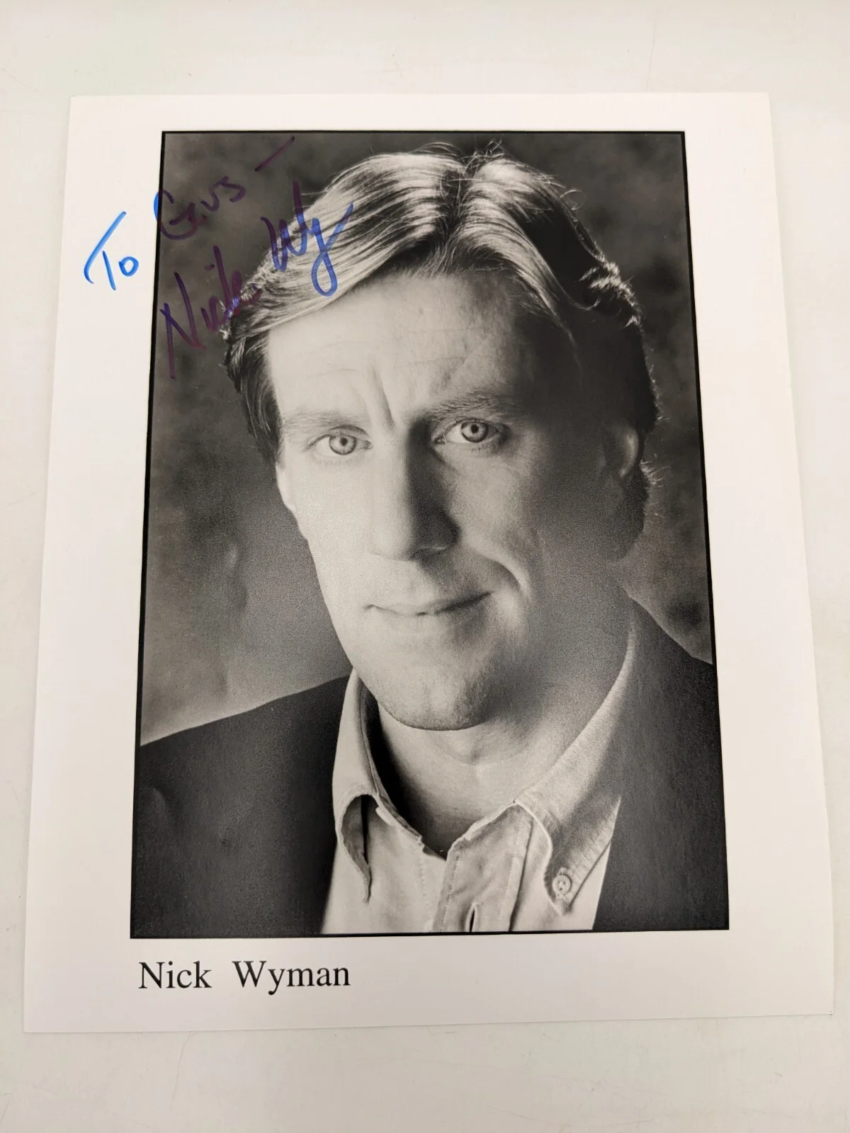 Nick Wyman Actor Die Hard Funny Farm Hand Signed 8x10 Photo Autograph, изображение 2