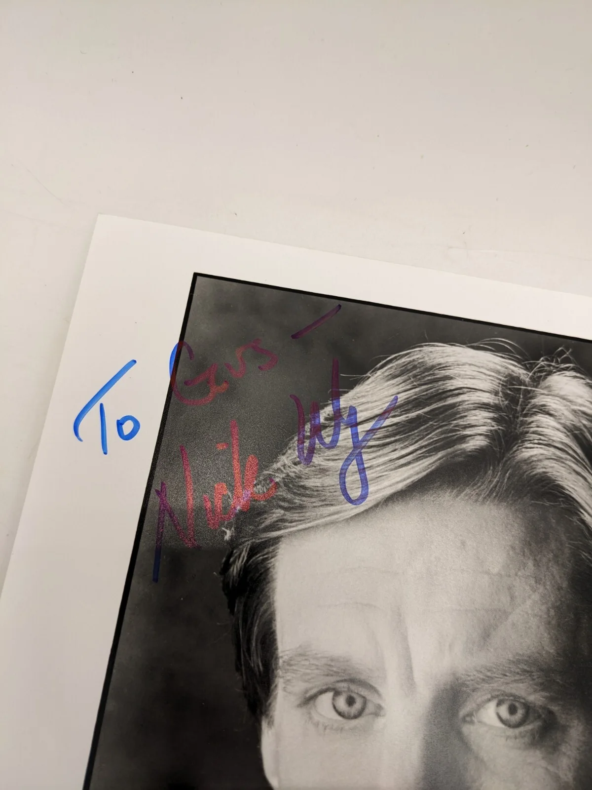 Nick Wyman Actor Die Hard Funny Farm Hand Signed 8x10 Photo Autograph, изображение 3