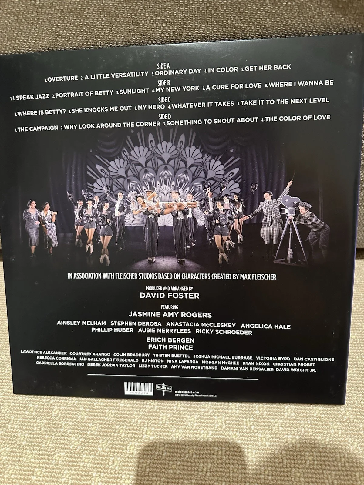 Boop The Broadway Musical Signed Vinyl Jasmine Amy Rogers Ainsley Melham, image 2