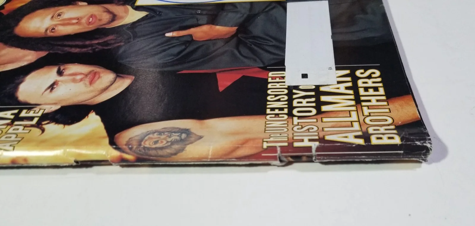Tim Commerford of Rage Against The Machine SIGNED Rolling Stone Magazine COA, изображение 3