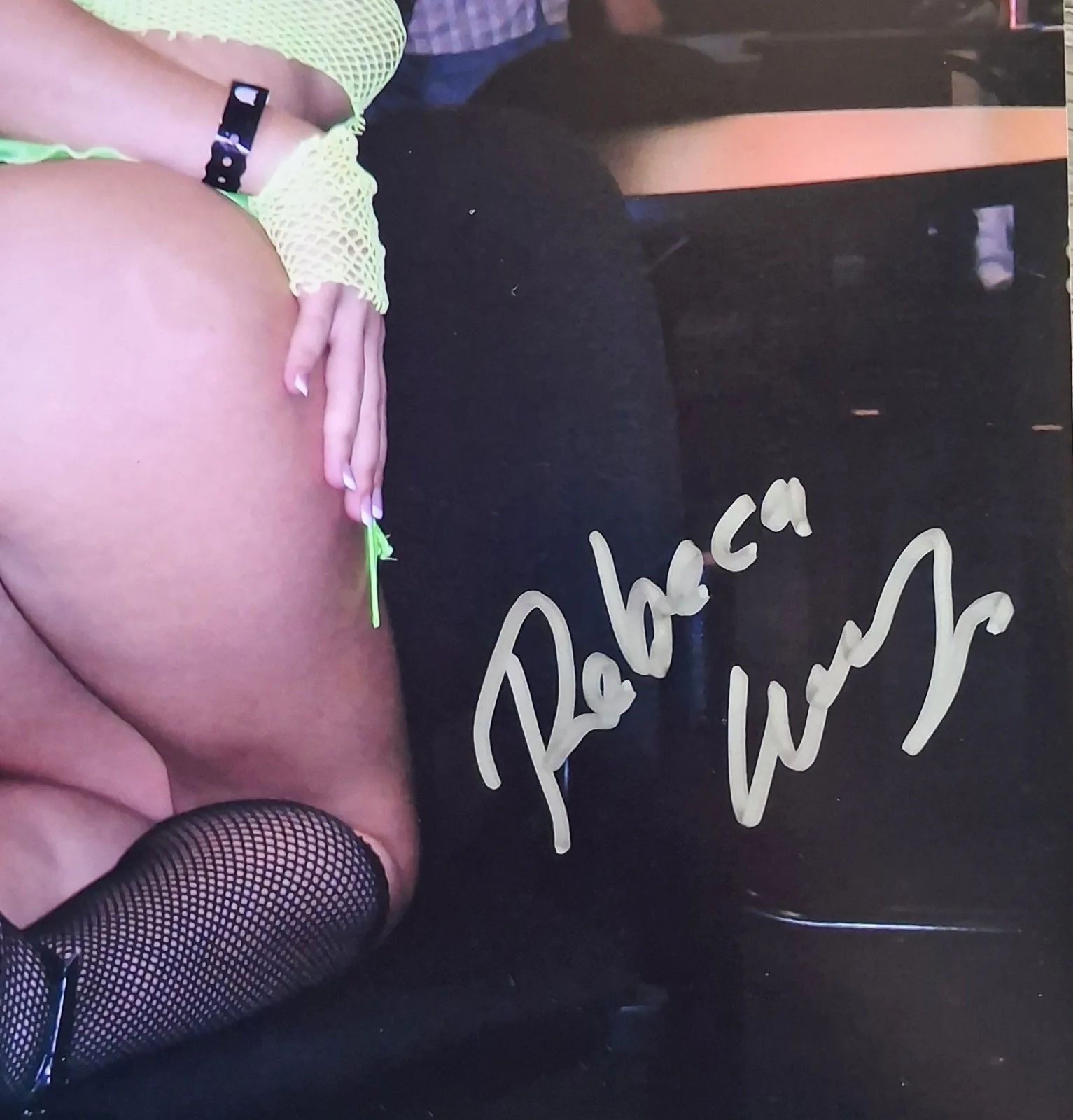 Rebeca LINARES Signed 8x10" Original PHOTO #3 - Spain's Finest, image 2