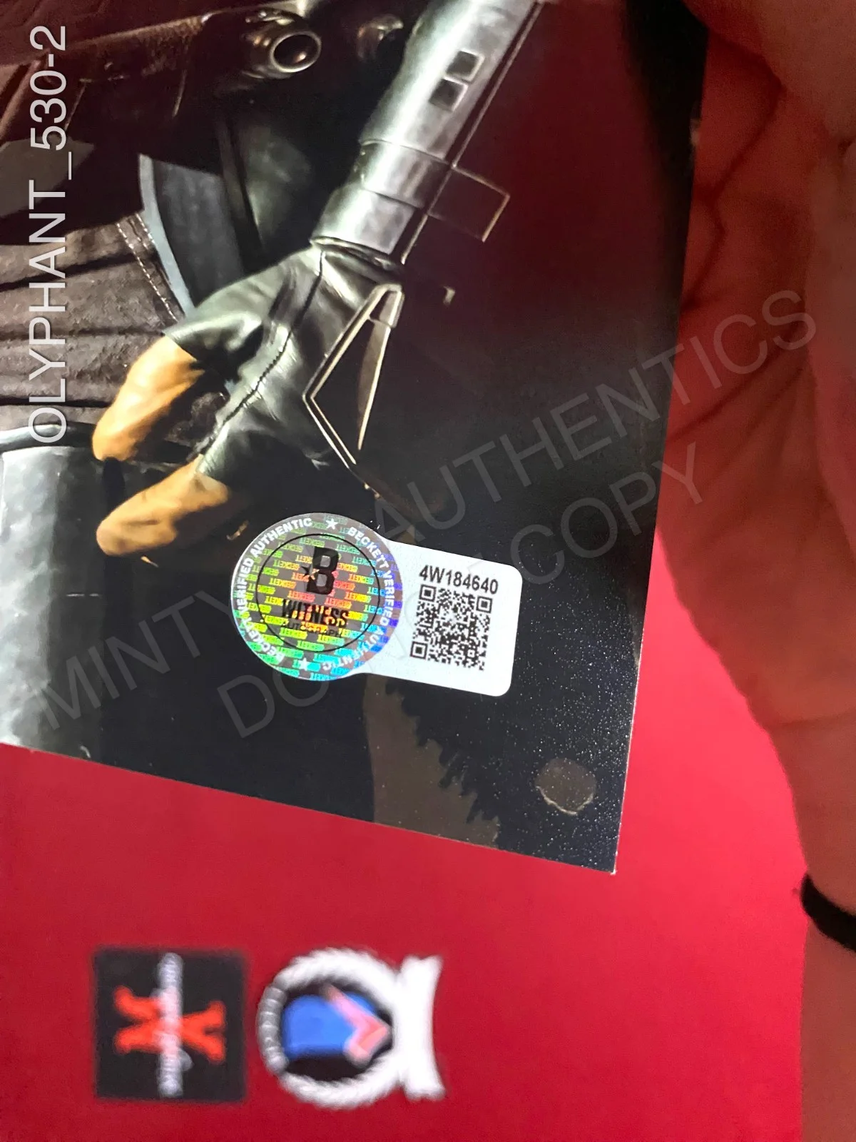 Timothy Olyphant — Timothy Olyphant signed 11x14 photo Star Wars The Mandalorian Beckett COA, image 2