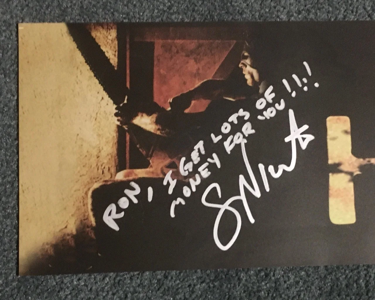 BARBARA NEDELJAKOVA — BARBARA NEDELJAKOVA AUTOGRAPHED+1 2005 5x25 MYLAR! Eli Roth's HOSTEL! HORROR!, изображение 2
