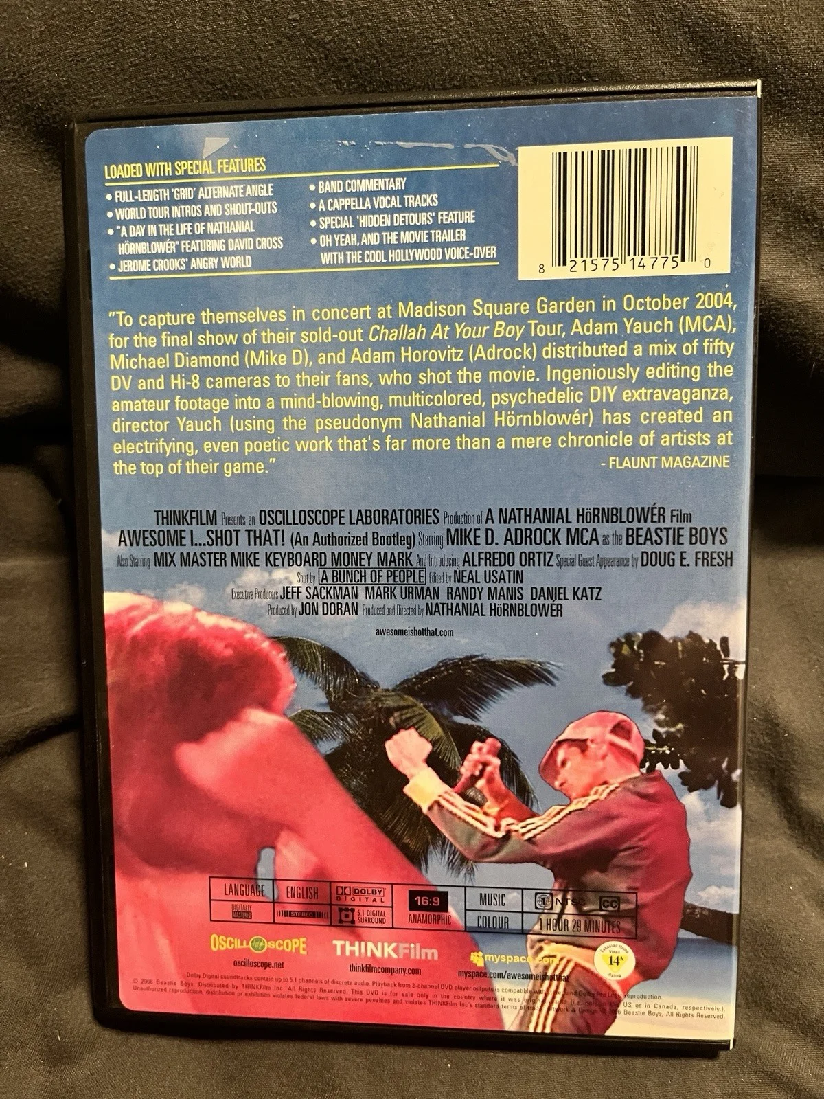 Beastie Boys SIGNED AUTOGRAPHED Awesome I Shot That DVD Ad-Rock MCA Mike D, image 2