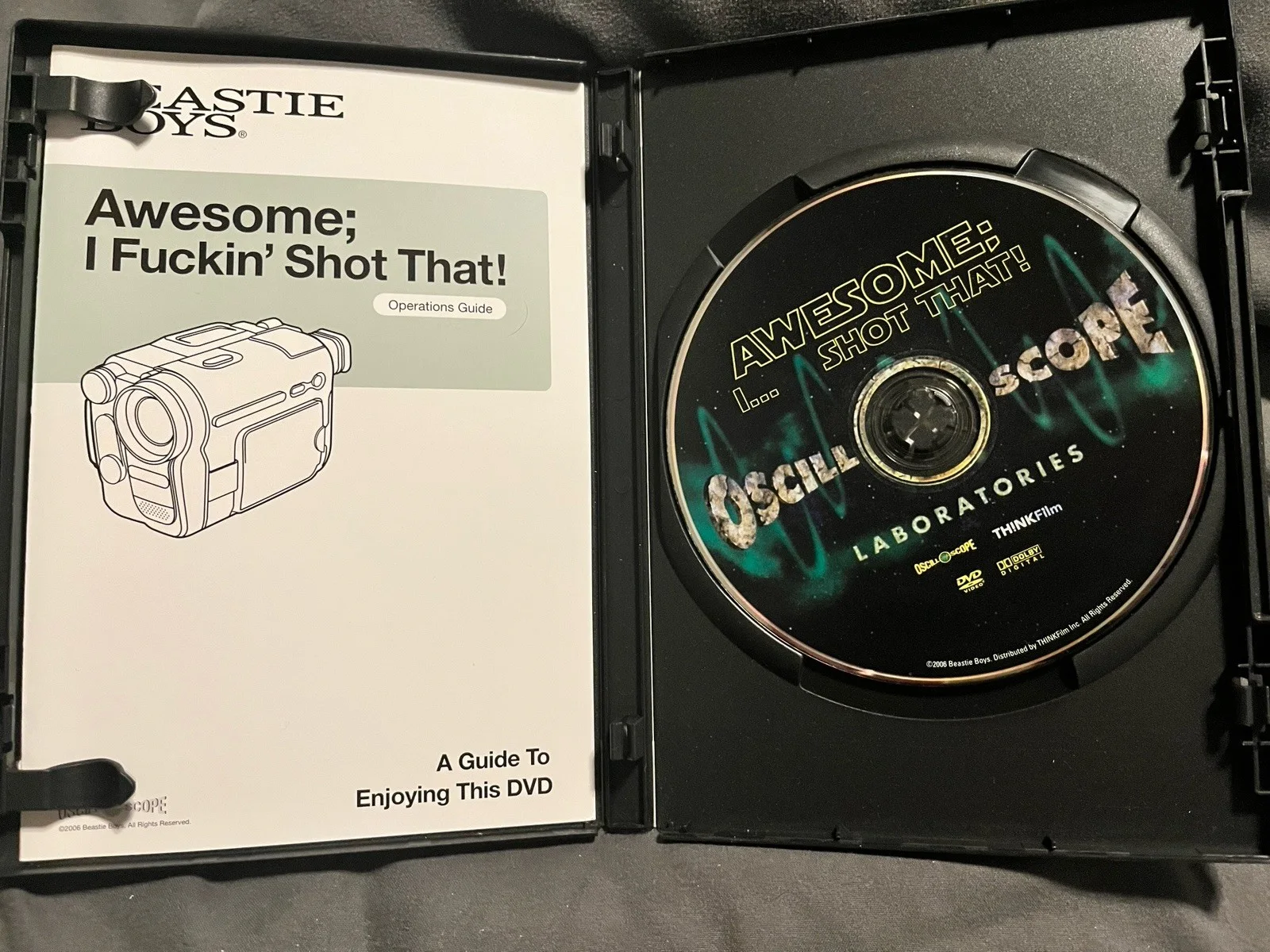 Beastie Boys SIGNED AUTOGRAPHED Awesome I Shot That DVD Ad-Rock MCA Mike D, image 3