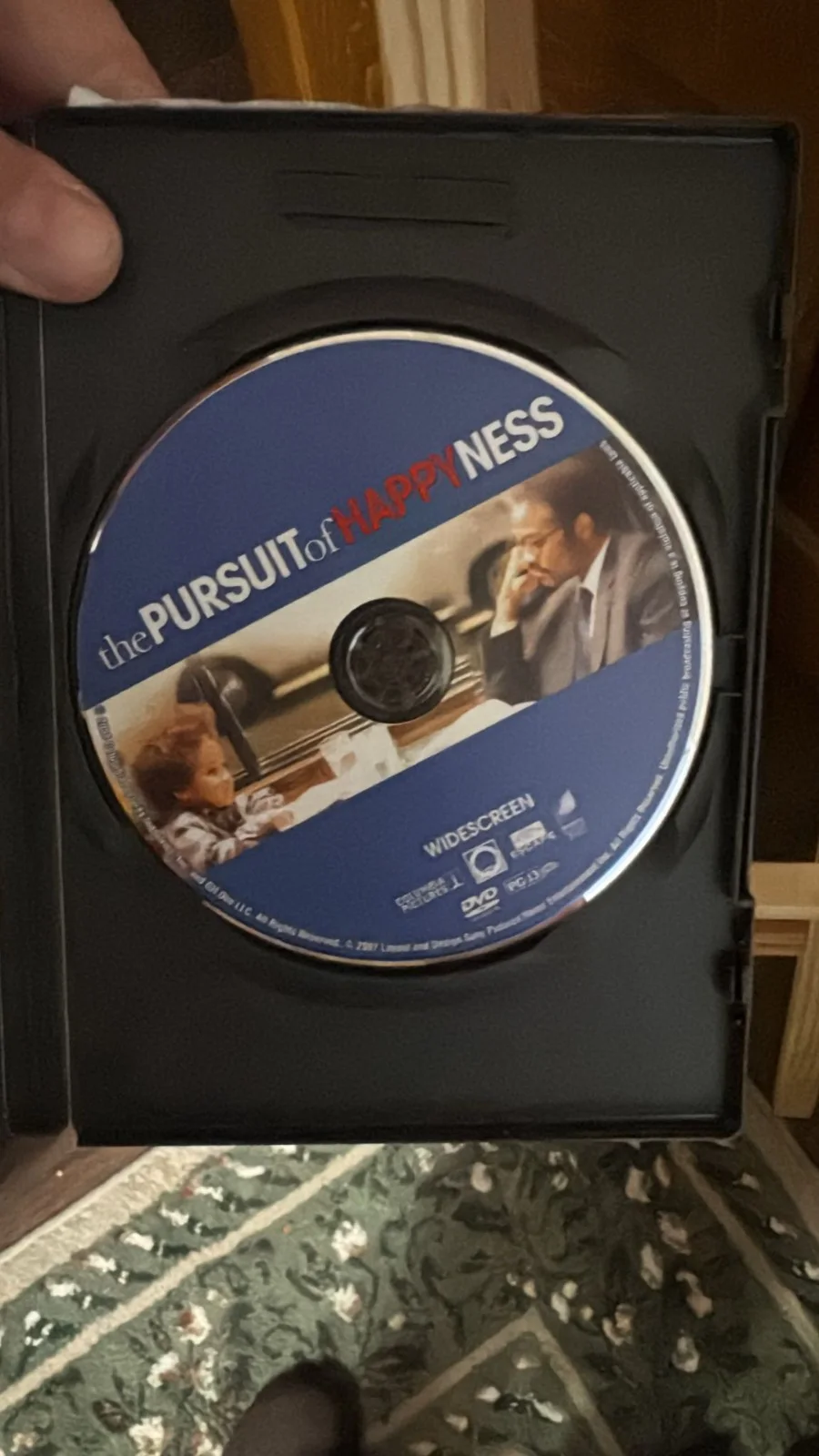 Will Smith Signed Pursuit of Happyness DVD Inscribed Autograph COA, image 5
