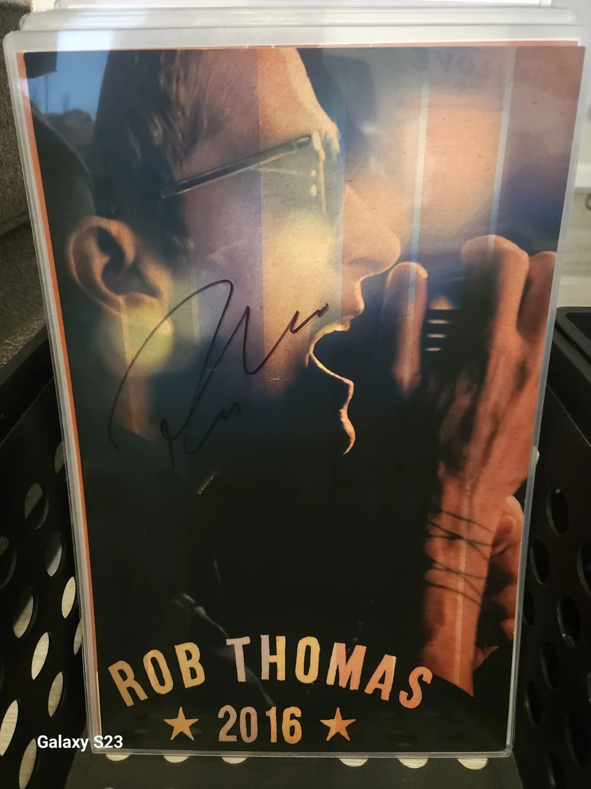 Rob Thomas Signed 11x17 Poster 2016 Matchbox 20 Lead Vocalist. From Online Store, image 2
