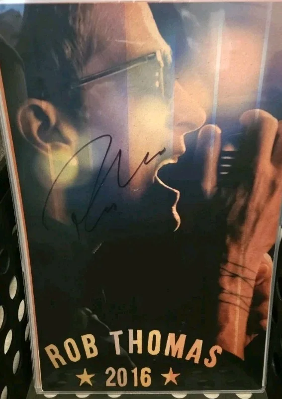 Rob Thomas Signed 11x17 Poster 2016 Matchbox 20 Lead Vocalist. From Online Store, image 4