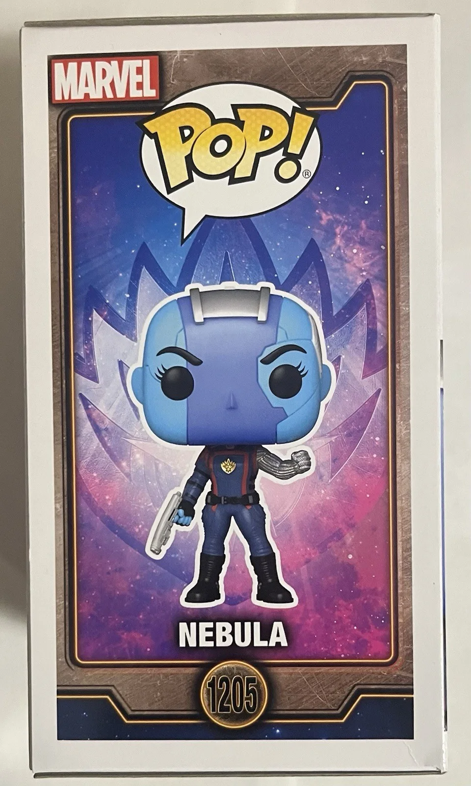 Karen Gillan — Karen Gillan Signed Funko Pop #1205 "Nebula" (GOTG) w/quote & character - JSA, изображение 4