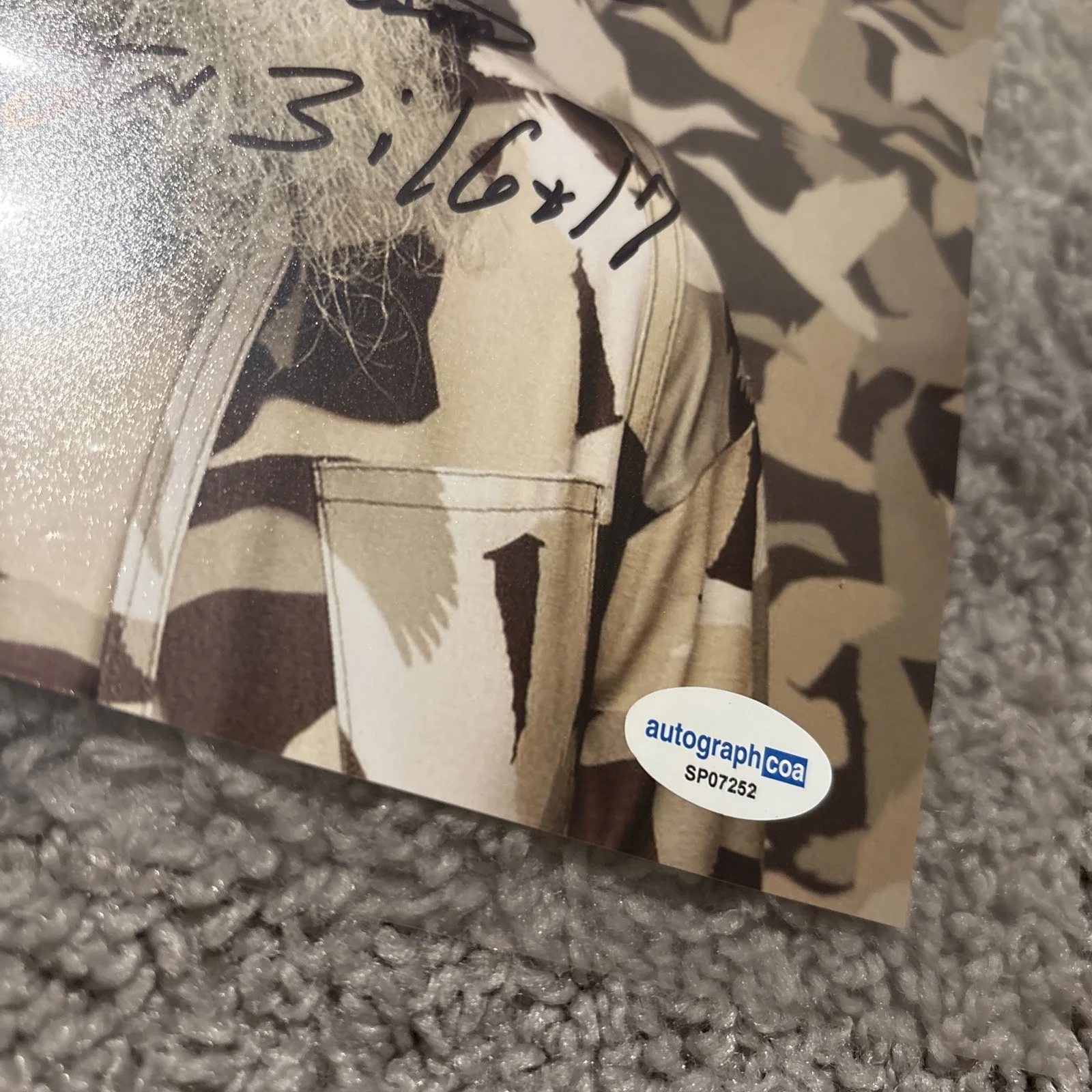 Si Robertson — ACOA Signed Si Robertson 8x10 Photo Duck Dynasty Autograph (252), image 3