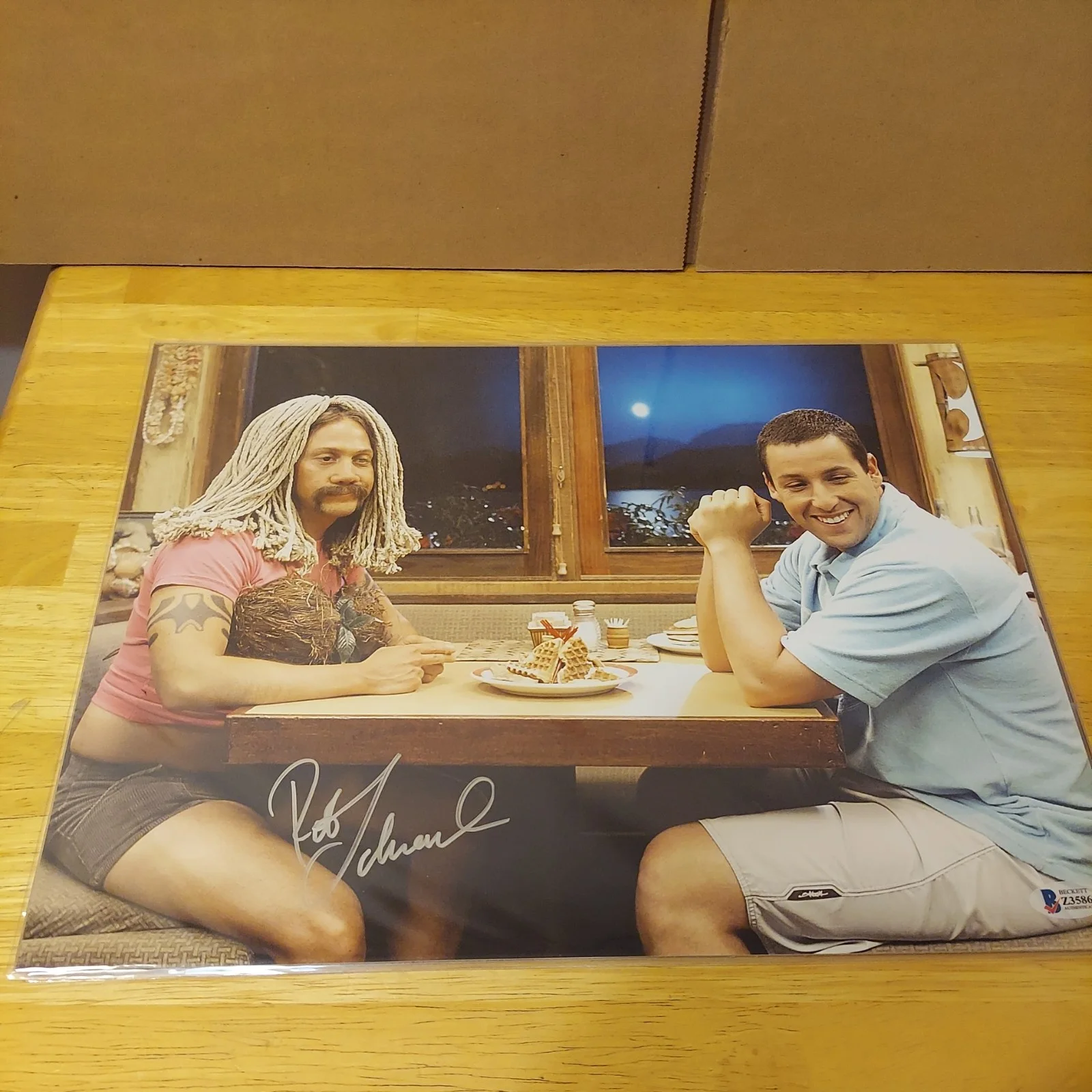 Rob Schneider — 50 FIRST DATES Signed Autograph ROB SCHNEIDER as Ula BAM Beckett BAS, image 2