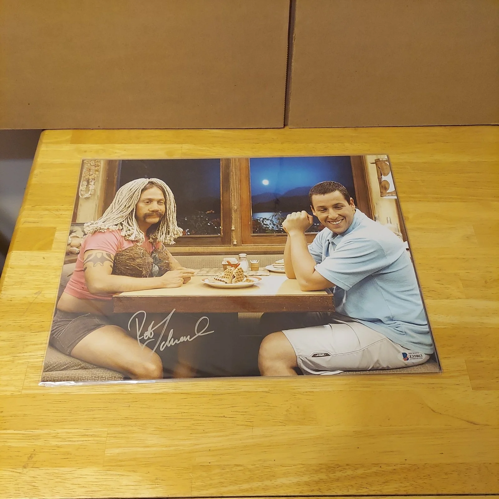 Rob Schneider — 50 FIRST DATES Signed Autograph ROB SCHNEIDER as Ula BAM Beckett BAS, image 4