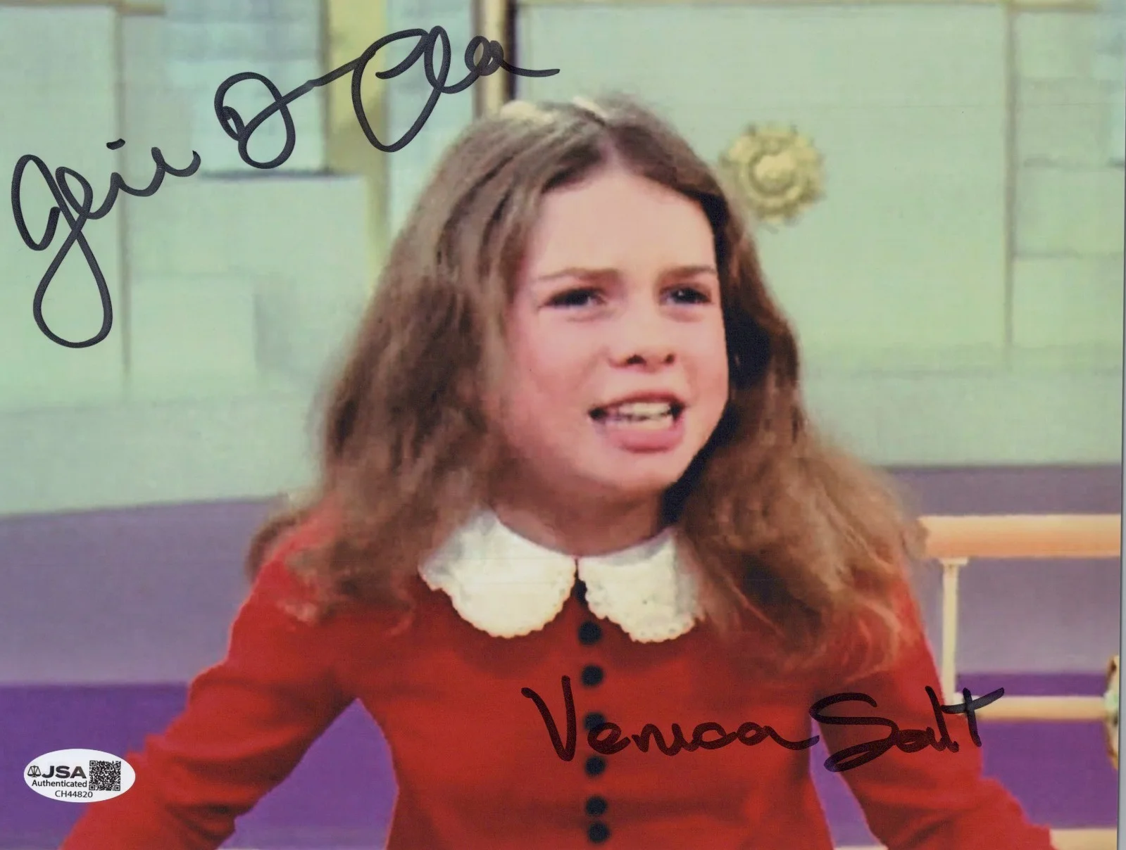 JULIE DAWN COLE — JULIE DAWN COLE Signed WILLY WONKA & THE CHOCOLATE FACTORY 8x10 Photo JSA COA