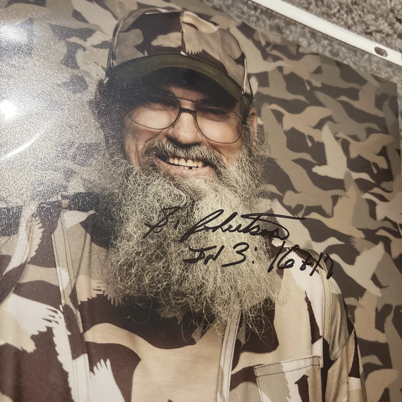 Si Robertson — ACOA Signed Si Robertson 8x10 Photo Duck Dynasty Autograph (248), изображение 2