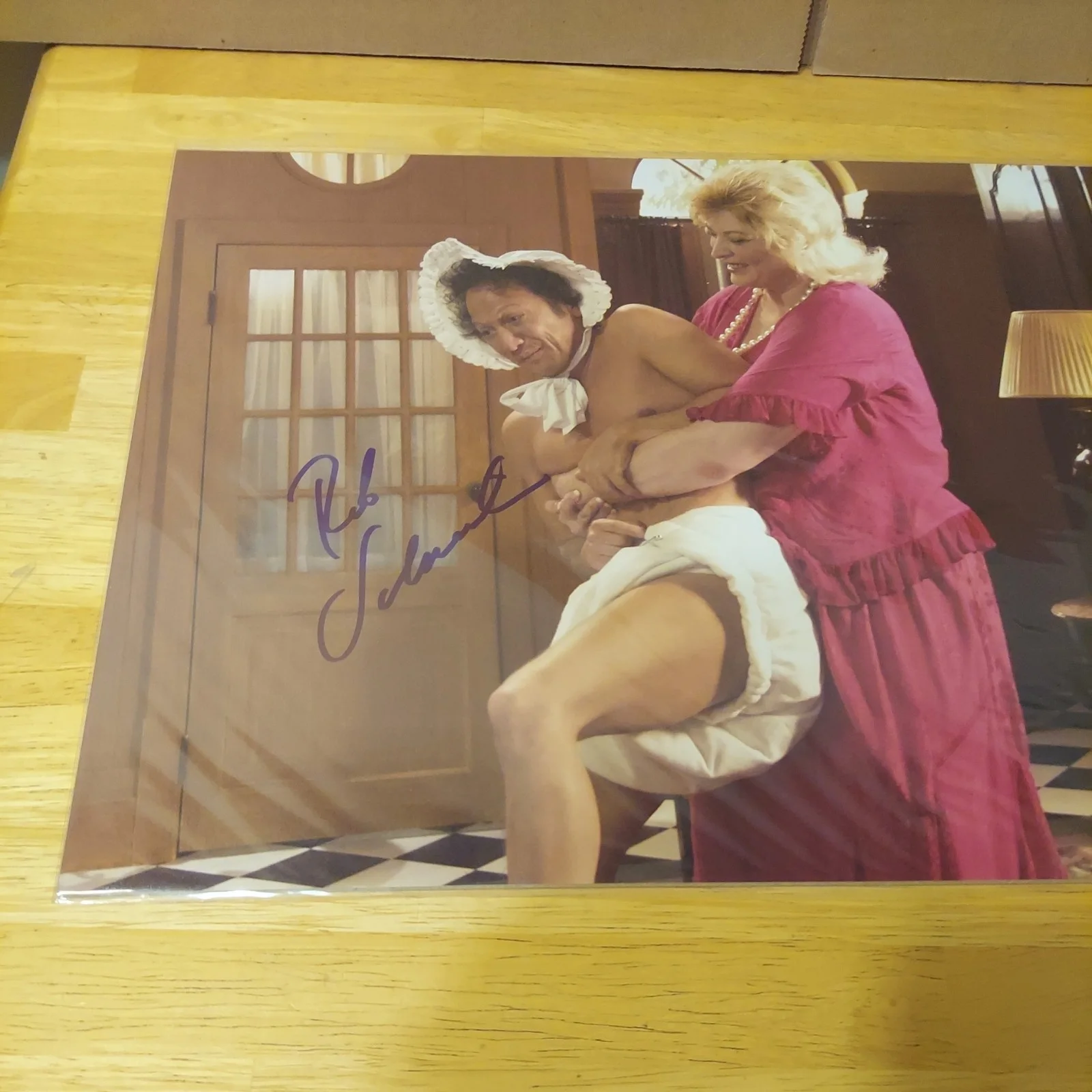 Rob Schneider — DEUCE BIGALOW MALE GIGALO Signed Autograph ROB SCHNEIDER BAM Beckett BAS, image 2