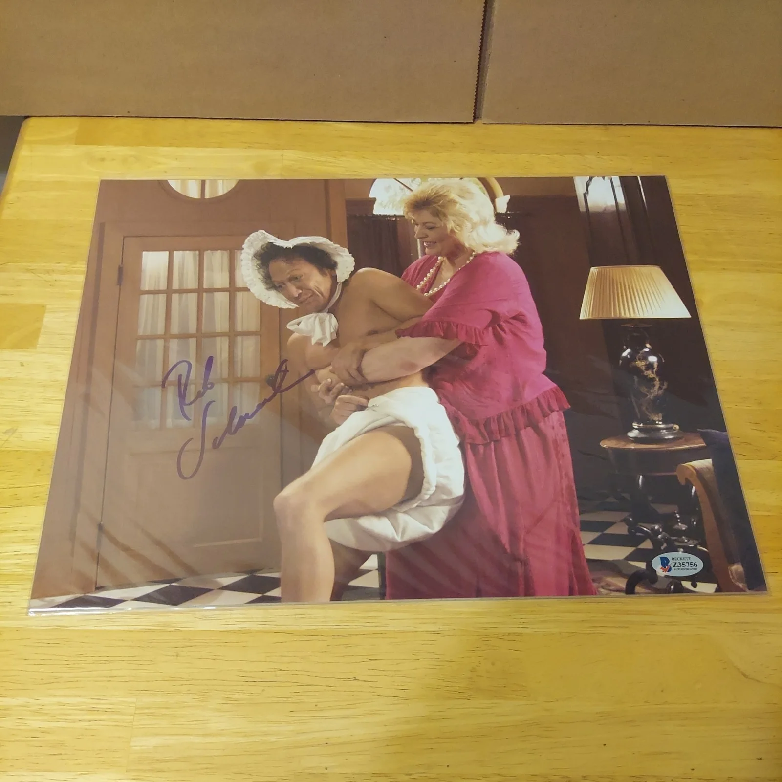 Rob Schneider — DEUCE BIGALOW MALE GIGALO Signed Autograph ROB SCHNEIDER BAM Beckett BAS, image 3