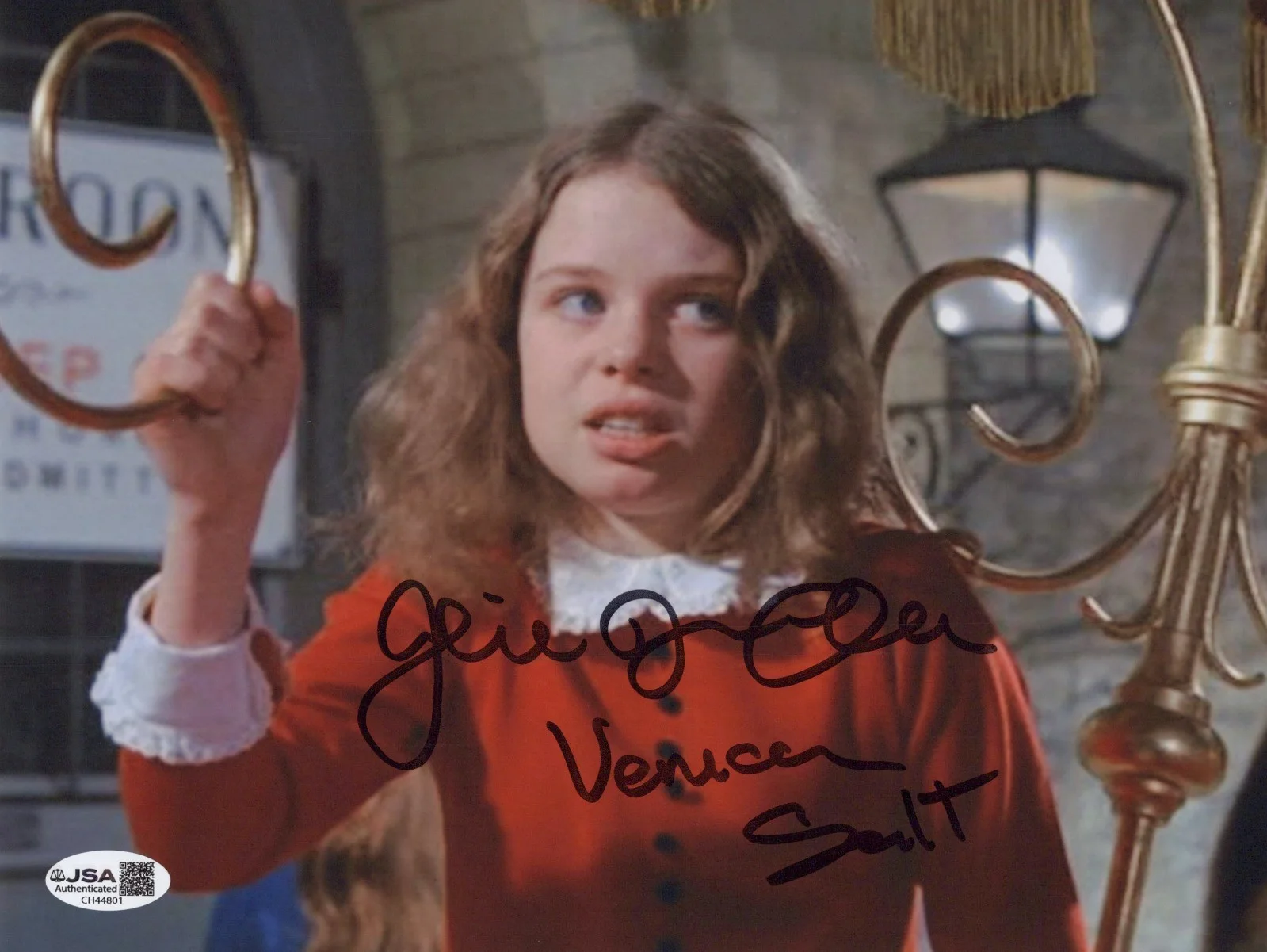 JULIE DAWN COLE — JULIE DAWN COLE Signed WILLY WONKA & THE CHOCOLATE FACTORY 8x10 Photo JSA COA