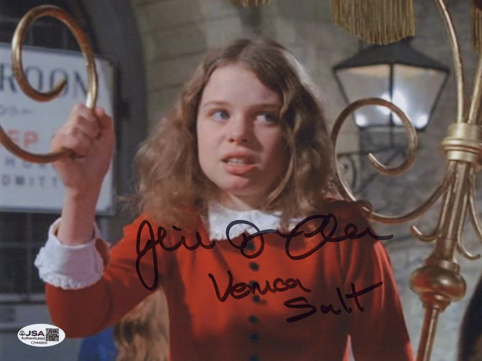 JULIE DAWN COLE — JULIE DAWN COLE Signed WILLY WONKA & THE CHOCOLATE FACTORY 8x10 Photo JSA COA