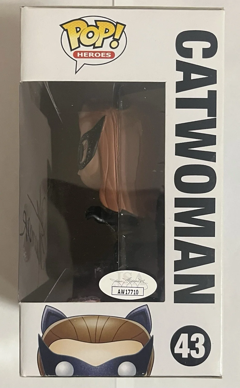 Julie Newmar — Julie Newmar Signed 2015 Funko Pop #43 Catwoman 1966 Batman Autograph JSA COA, изображение 5