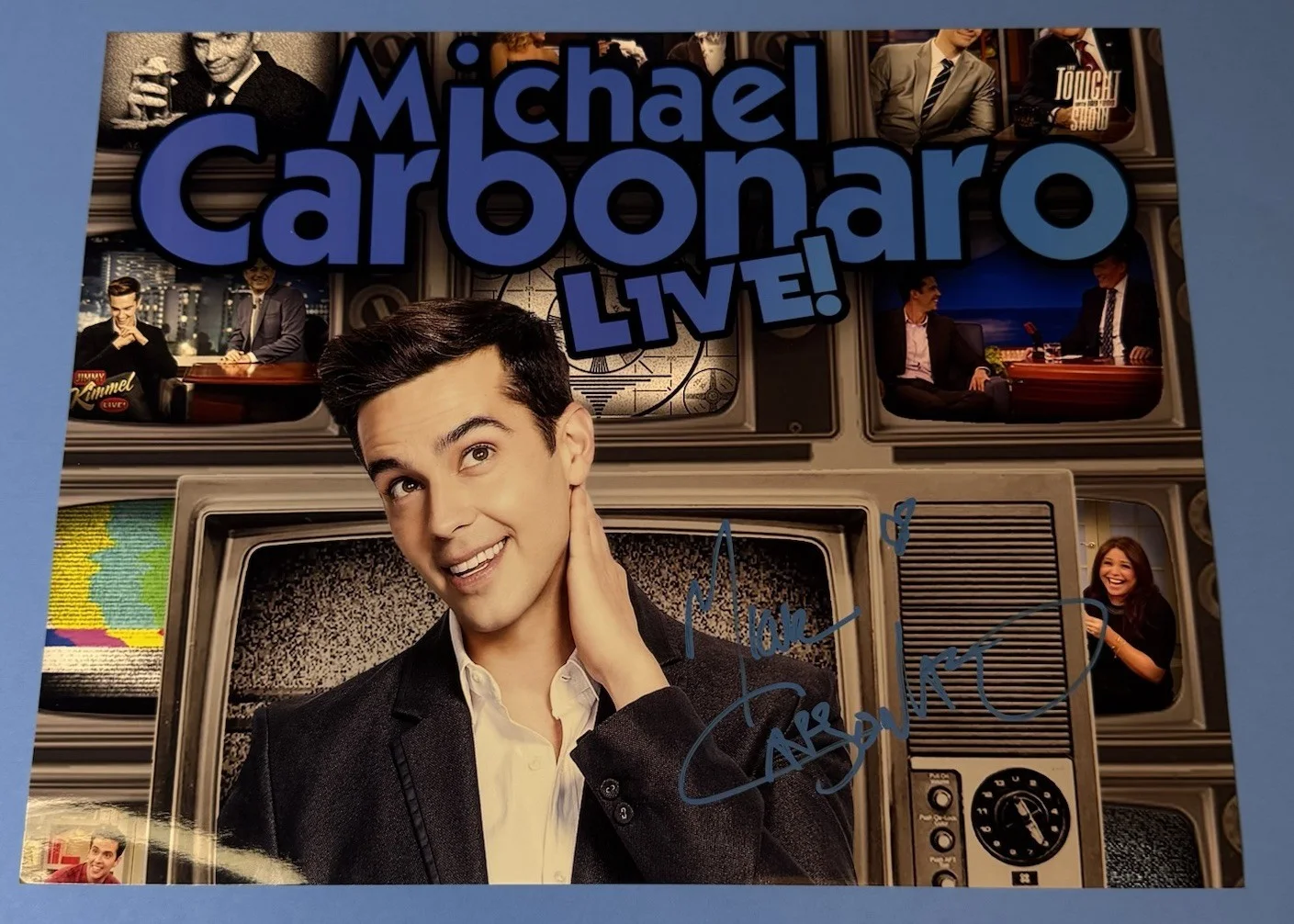 Michael Carbonaro — Michael Carbonaro Effect Signed 11x14 Autographed Photo Actor Comedian Magician