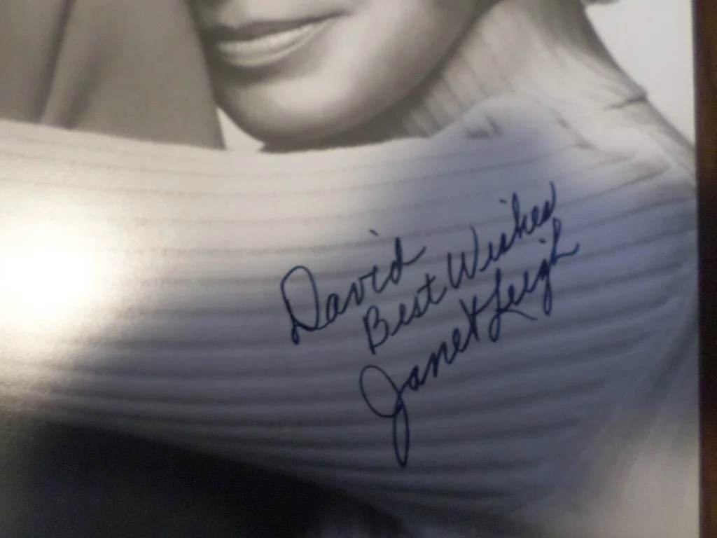 Janet Leigh — Janet Leigh Personally Signed 8X10 B&W Photo, image 2
