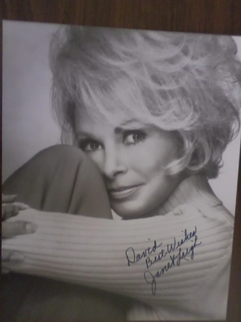 Janet Leigh — Janet Leigh Personally Signed 8X10 B&W Photo, image 3