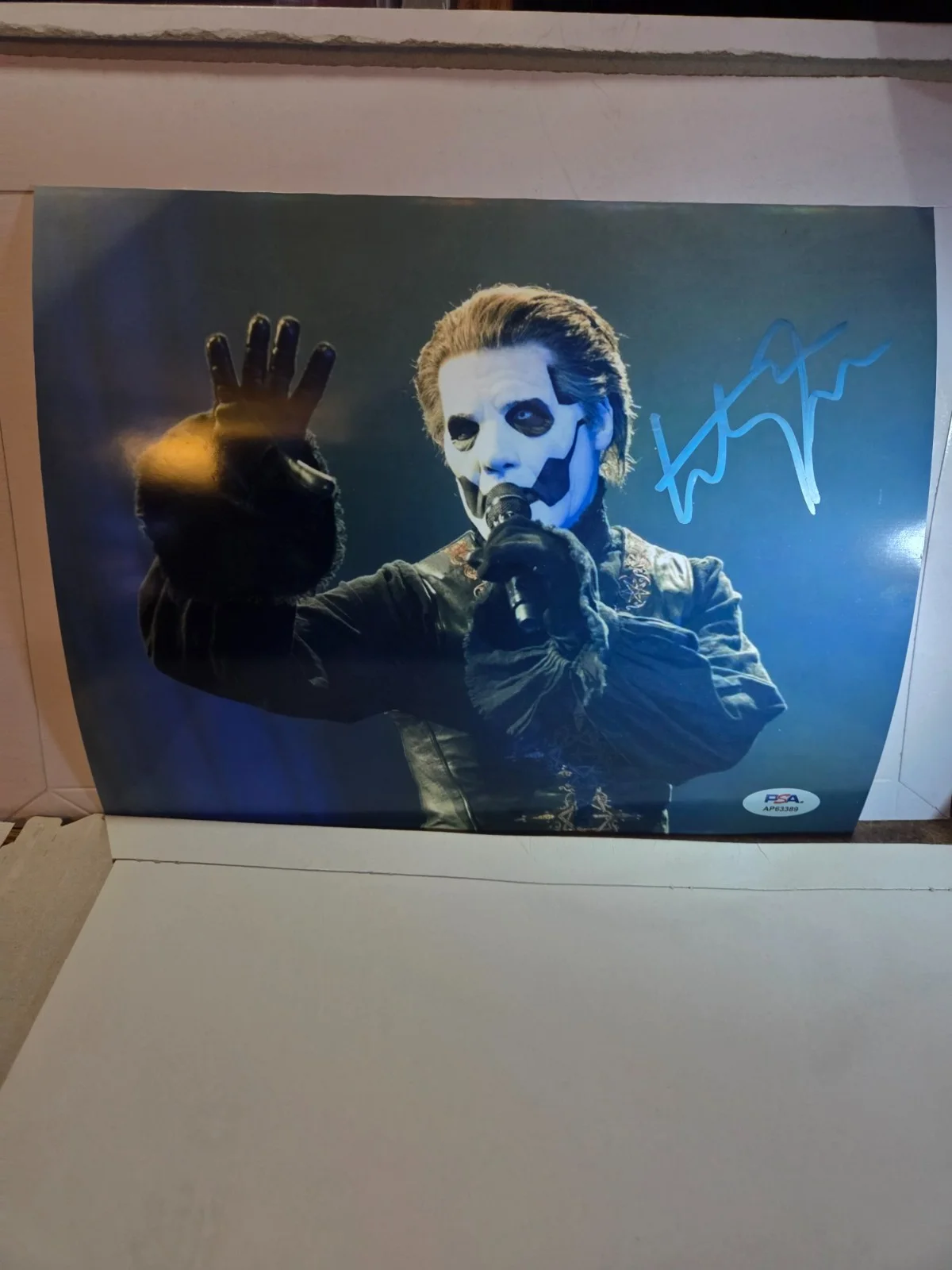 TOBIAS FORGE signed 8X10 concert photo GHOST coa PSA/DNA #AP63389, image 3