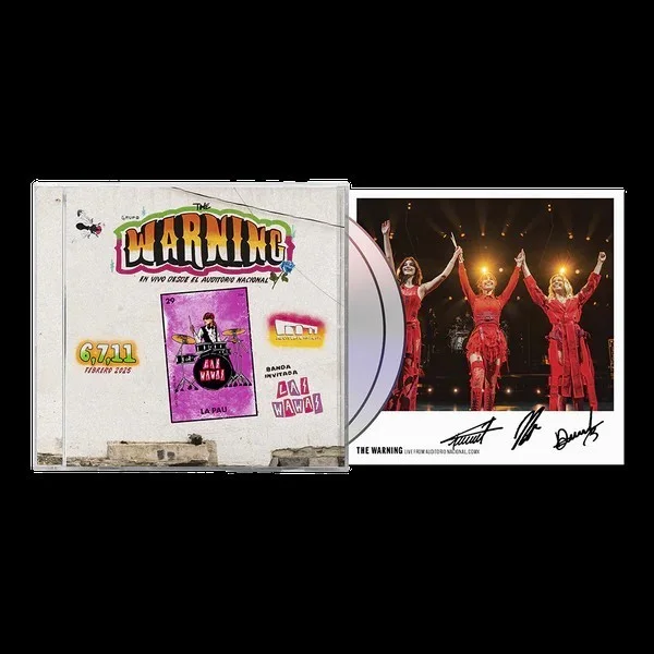 The Warning Live From Auditorio Nacional CDMX 2025- All 3 Versions - All Signed, изображение 4